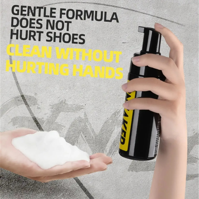 Shoe Cleaner - スポーツシューズフォームクリーナーキット ドライクリーニングスプレー レザー スエード ヌバック キャンバス