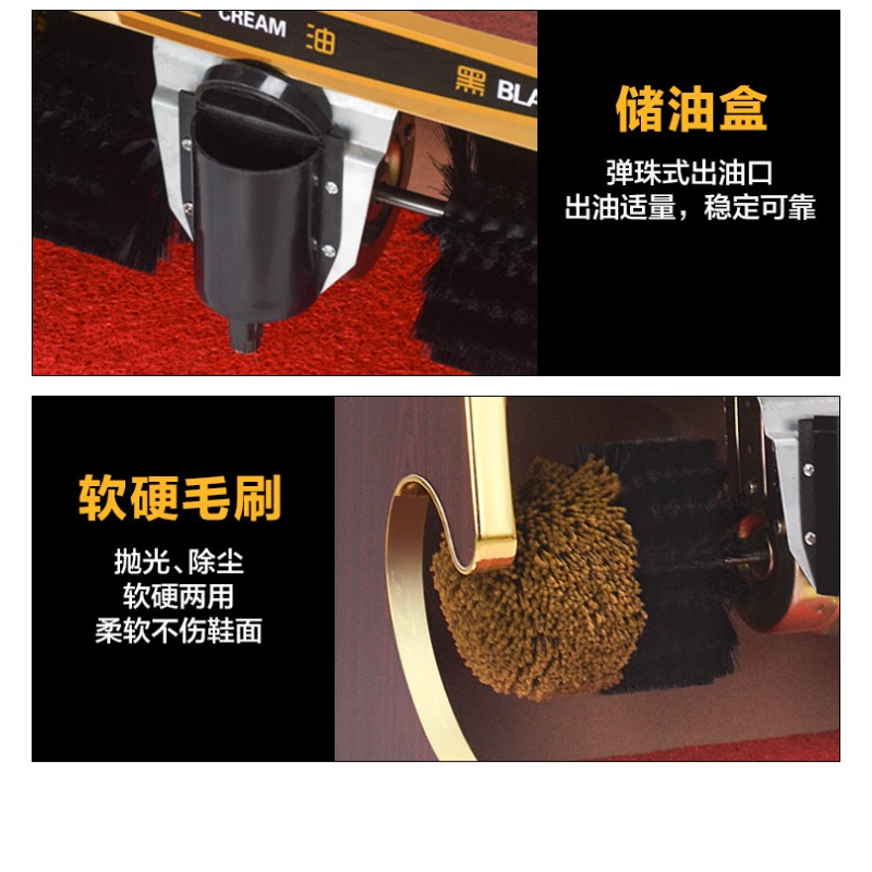 Shoe Brush - 220V 100W 電動靴磨き機 シューケア ブーツ靴磨きブラシ 自動研磨