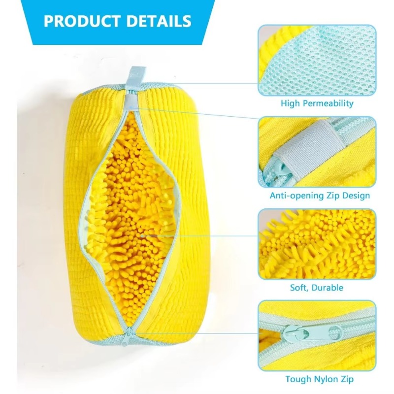 靴用洗濯ネット、ポリエステルメッシュ製、洗濯用、パッド付きス - Sneaker Protector のレビューと価格
