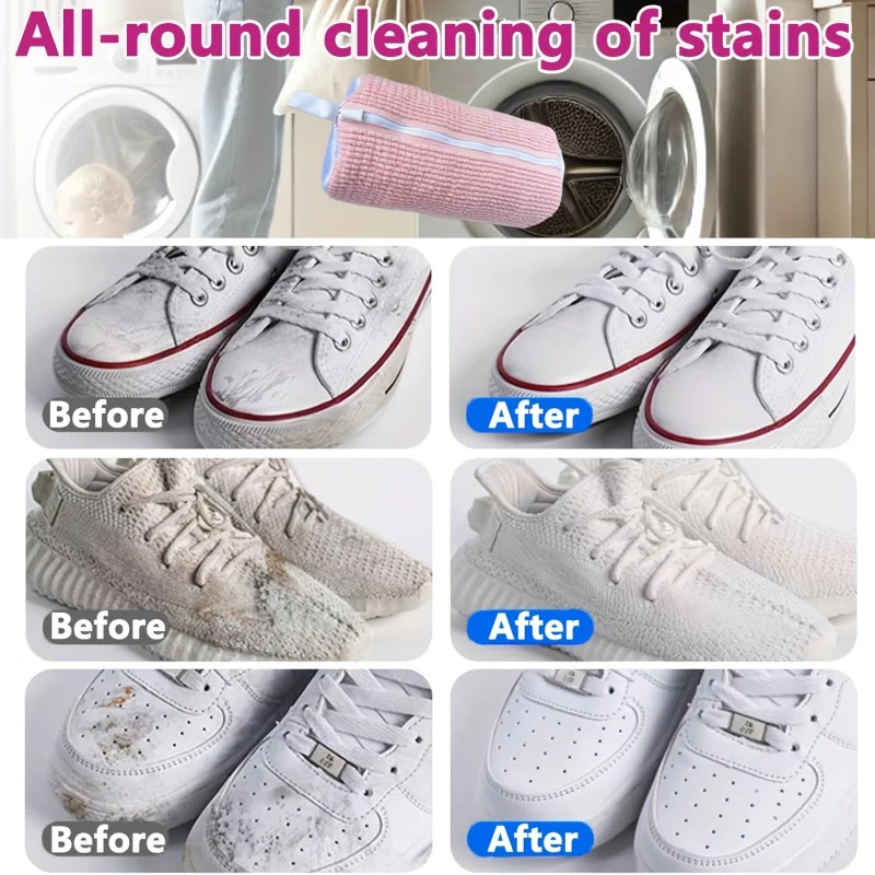多目的洗濯機用靴袋（360度対応） °     ソフトブラシ - Shoe Brush のレビューと価格