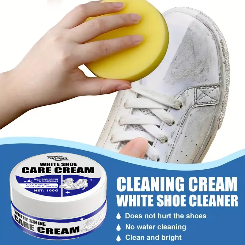 ホワイトシューズクリーナークリーム：スニーカー、キャンバス、 - Shoe Cleaner のレビューと価格