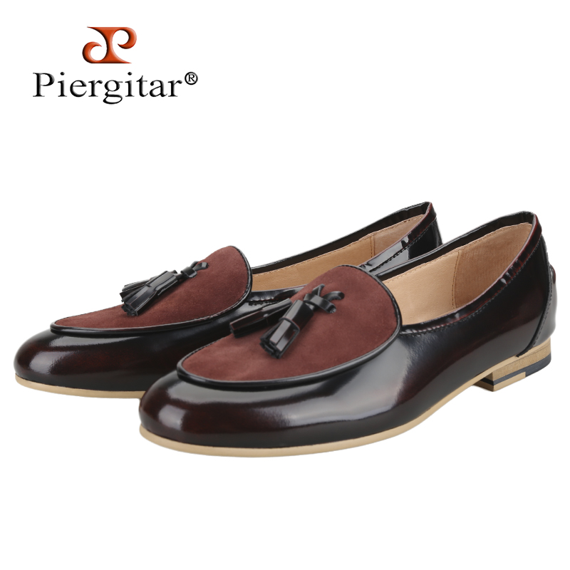 Piergitar ブランド手磨き本革スリッポンローファー手 - Leather Shoe Polish のレビューと価格