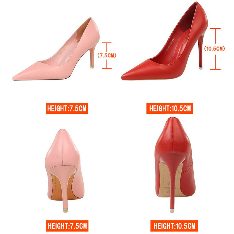 BIGTREE 靴女性パンプスファッションハイヒールの靴黒ピ - Shoe Tree のレビューと価格