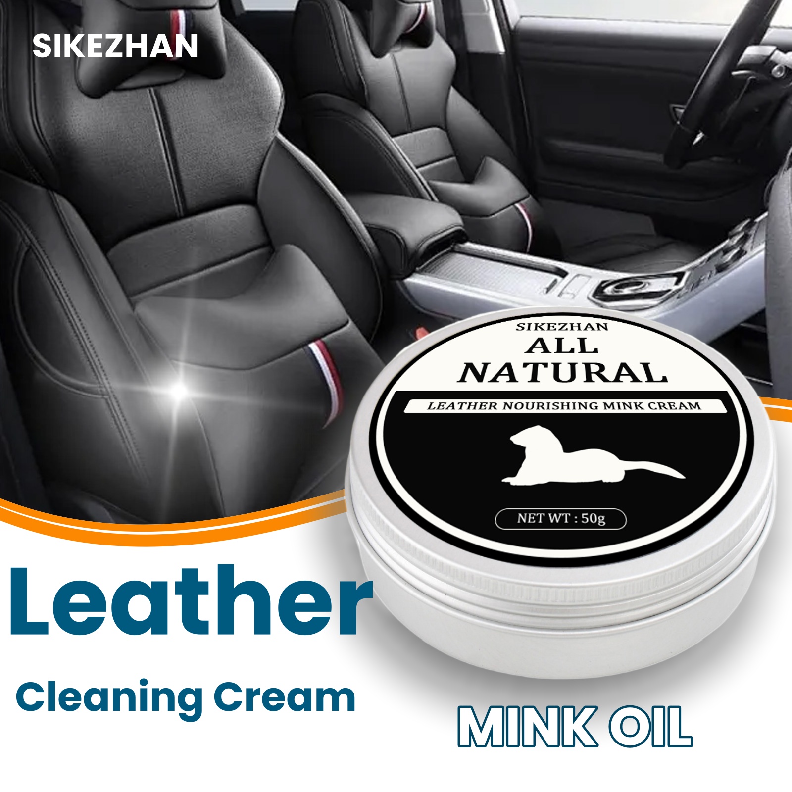 Sikezhan-レザーソファクリーナーポリッシュ、ミンクオ - Shoe Cleaner のレビューと価格