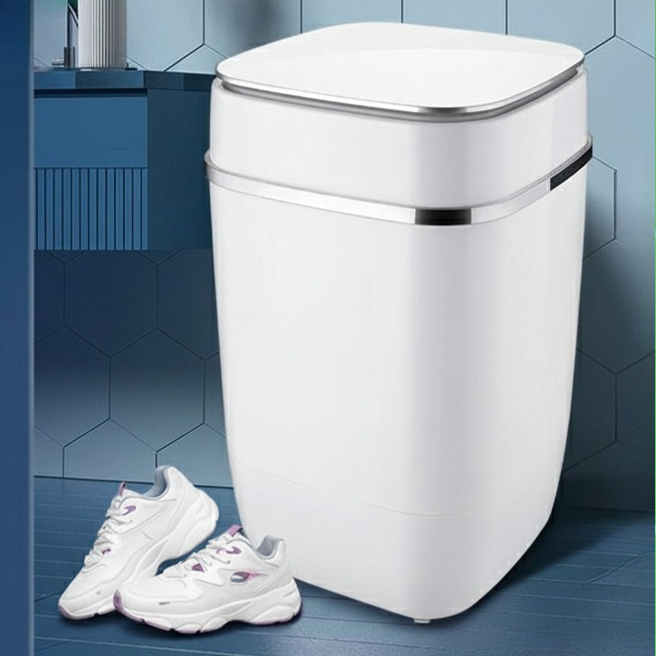 ミニ半自動靴洗い機：学生向け、柔らかいブラシ付きでキャンバス - Shoe Brush のレビューと価格