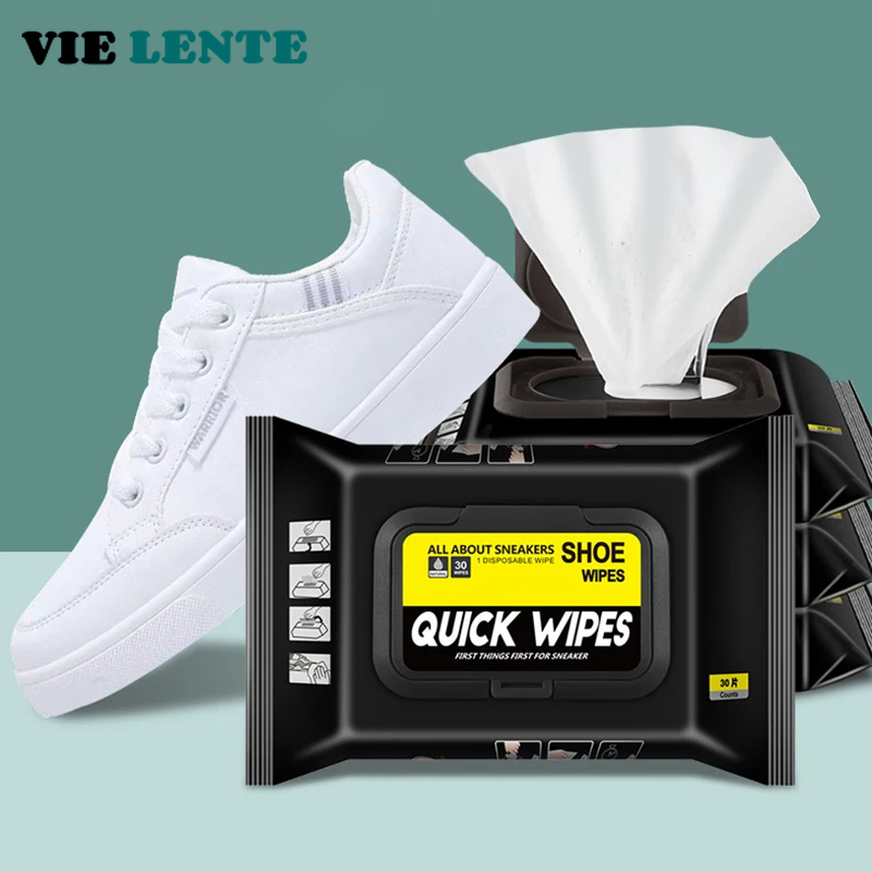 12 個/30 個使い捨て靴クリーンワイプポータブル白靴クリ - Shoe Cleaner のレビューと価格